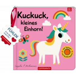 COPPENRATH 63355 Mein Filz-Fühlbuch: Kuckuck, kleines Einhorn! (Fühlen & begreifen)