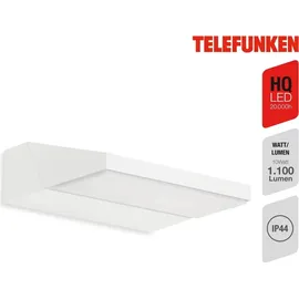 Telefunken LED-Außenleuchte Bergen Weiß 10 W