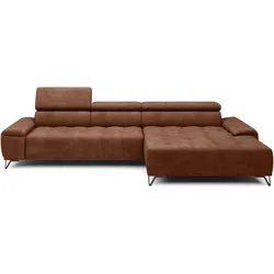 Ecksofa Palladio Stoff Whisky