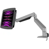 COMPULOCKS iPad Pro 12.9" (3 - 6th Gen) Space Enclosure Articulating Arm Mount - für Tablett - verriegelbar - hochwertiges Aluminium - Schwarz, Silber - Bildschirmgröße: cm - Tischmontage - für Apple 27,90cm (11") iPad (1. Generati (660REACH211SENW)