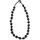 COLLEZIONE ALESSANDRO Lange Kette Holly Schwarz / Holz