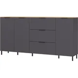 Germania California 192 x 98 x 40 cm Braun/Grau