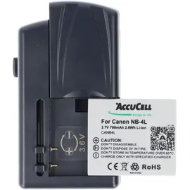 AccuCell Universal Ladegerät für viele Handy Akku 3,6 bis 3,7V Smartphoneakkus