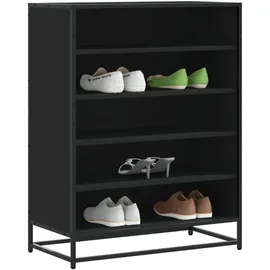 vidaXL Schuhschrank 75 x 97,5 x 38 cm schwarz