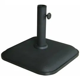 marbueno summer Sonnenschirmständer Beton 35 x 35 x 5,2 cm 11 kg Schwarz