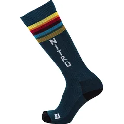 Nitro Cloud 5 Men's Socks Socken 25, Größe: S, Farbe: BLUE FADE