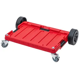 Toolbrothers RHINO XXL mobiler Transportroller ULTRA Standard Rollbrett mit Schwenkrädern aus Metall und Bremse