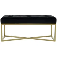 Kayoom Sitzbank Kristy 100 Schwarz, / Gold