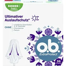 o.b. Extra Protect Tampons Super+Comfort 36 St.
