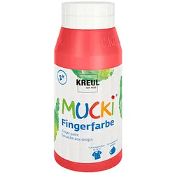 KREUL MUCKI Fingerfarbe rot 750,0 ml