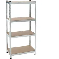 Estexo Steckregal Werkstattregal Kellerregal Schwerlastregal Metallregal Lagerregal Verzinkt /