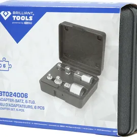 BRILLIANT TOOLS Adapter-Satz 6-tlg.