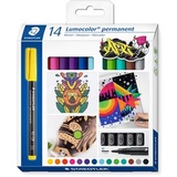 Staedtler Lumocolor 317 Marker 14 Einheiten - Assorted - One Size