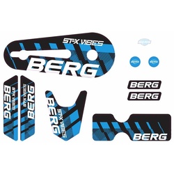 BERG Gokart Ersatzteil Street-X Vibes - Aufkleber-Set