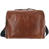 LEONHARD HEYDEN Porto Umhängetasche Leder 22 cm braun
