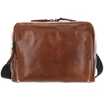 LEONHARD HEYDEN Porto Umhängetasche Leder 22 cm braun