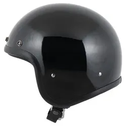 DMD Retro Jethelm schwarz, L