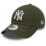 New Era New York Yankees MLB League Essential Olive 9Twenty Casual Classics Cap - One-Size
