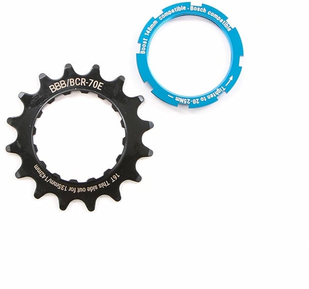 BBB CYCLING Kettenblatt E-Bike Sprocket für Bosch Motoren 17 Zähne