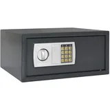 vidaXL Digitaler Safe mit Schloss Dunkelgrau / keine Sicherheitsstufe