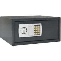 vidaXL Digitaler Safe mit Schloss Dunkelgrau / keine Sicherheitsstufe