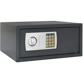 vidaXL Digitaler Safe mit Schloss Dunkelgrau / keine Sicherheitsstufe