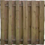 Tetzner & Jentzsch Sichtschutzelement 180 x 180 cm Braun Holz