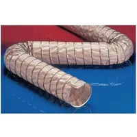NORRES Lebensmittelschlauch chemikalienbest. Ø 150mm L: 3m CP PTFE-INOX