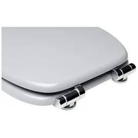 Sanilo WC-Sitz »Basic«, mit Absenkautomatik Manhattan Grau,