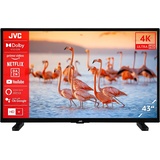 JVC LT-43VU2256 43 Zoll Fernseher/Smart TV (4K Ultra HD, HDR Dolby Vision, Triple-Tuner, Dolby Atmos) - Inkl. 6 Monate HD+ [2023]