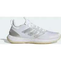 Adidas Adizero Ubersonic 4.1 Tennisschuh Cloud White / Silver Metallic / Grey One 39 1/3