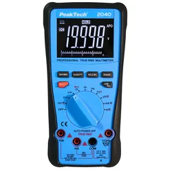 PEAKTECH True RMS Multimeter, P 2040, 20.000 Counts, USB