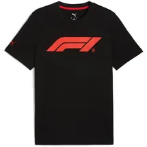 Puma F1 ESS LOGO TEE schwarz L