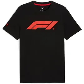 Puma F1 ESS LOGO TEE schwarz L