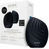 geske SmartAppGuidedTM Sonic Facial Brush | 5 in 1 Elektrisches Gesichtsmassagegerät Black Schwarz