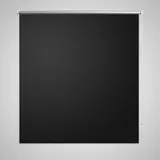 vidaXL Verdunkelungsrollo Verdunklungsrollo 100 x 175 cm schwarz