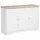 OTTO home Nanna 120 x 80 x 39 cm Weiß / Sonoma Eiche