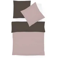 FLEURESSE Interlock Jersey Bettwäsche Black Premium Tornio 135x200+80x80 cm