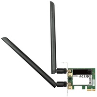 D-Link AC1200 DualBand Desktop Adapter, 2.4GHz/5GHz, PCIe x1 (DWA-582)