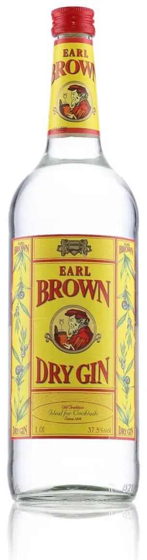 Earl Brown Dry Gin 37,5% Vol. 1l