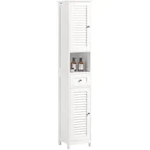 SoBuy FRG236 Hochschrank 32 x 170 cm Weiß Holzwerkstoff