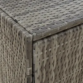 vidaXL Gartenschrank 198 x 55,5 x 80 cm Grau