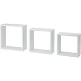 DOLLE Wandregal-Set Frame' (Belastbarkeit: 5 kg, weiß