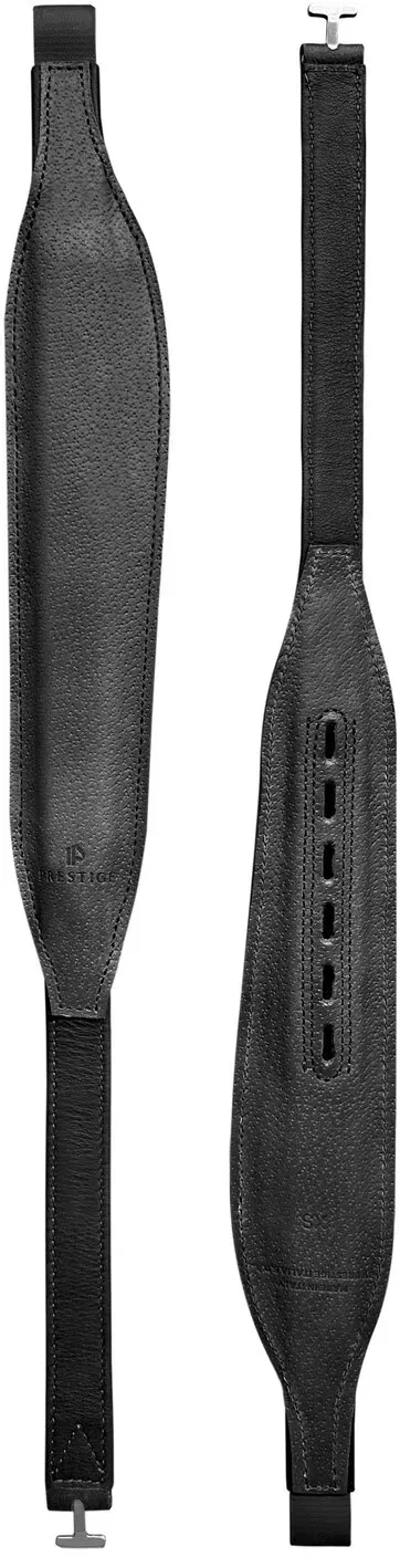 PRESTIGE Breite Mono-Steigbügelriemen schwarz S (ca. 70 cm)
