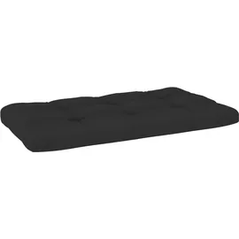 vidaXL 2-Sitzer-Palettensofa mit Kissen grau