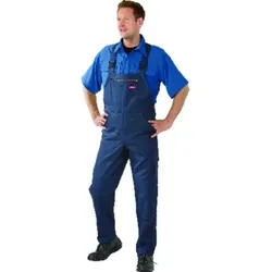 Latzhose 0172 hydronblau, Größe 106 - blau - 106