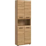 xonox.home Hochschrank Ice Artisan Oak Nachbildung B/H/T: ca. 60x185x30 cm B: 60 H: 185
