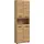 xonox.home Hochschrank Ice Artisan Oak Nachbildung B/H/T: ca. 60x185x30 cm B: 60 H: 185