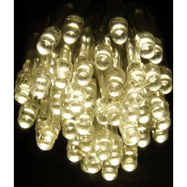 Lex Light LED Lichterkette Batterie 7,35m 50 LEDs warmweiß Innen - Transparent