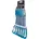 12 cm Grau/Blau/Pink